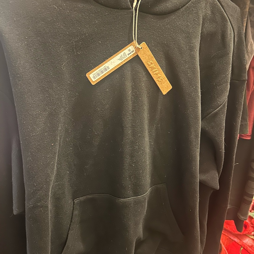 SKIMS Classic Black Hoodie